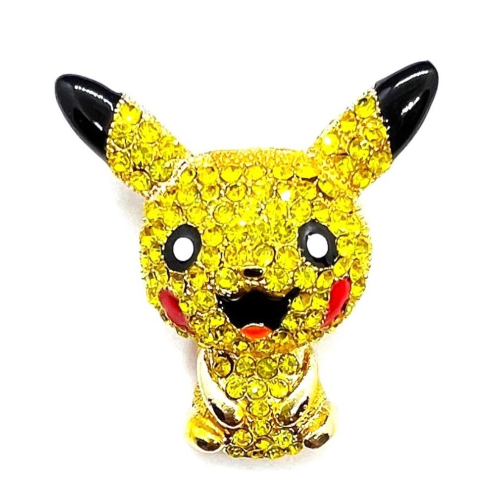 Yellow PIKACHU Pokémon Character Brooch & PENDANT